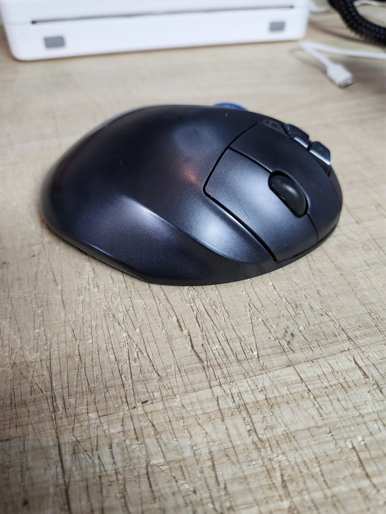 Logitech M570 Wireless USB Trackball Mouse - Dark Gray