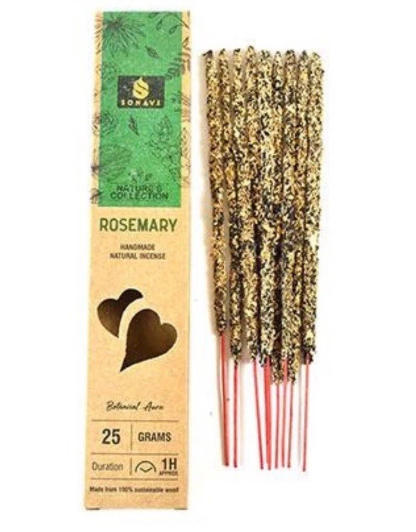 Sonavi Handmade Rosemary Incense Sticks, New