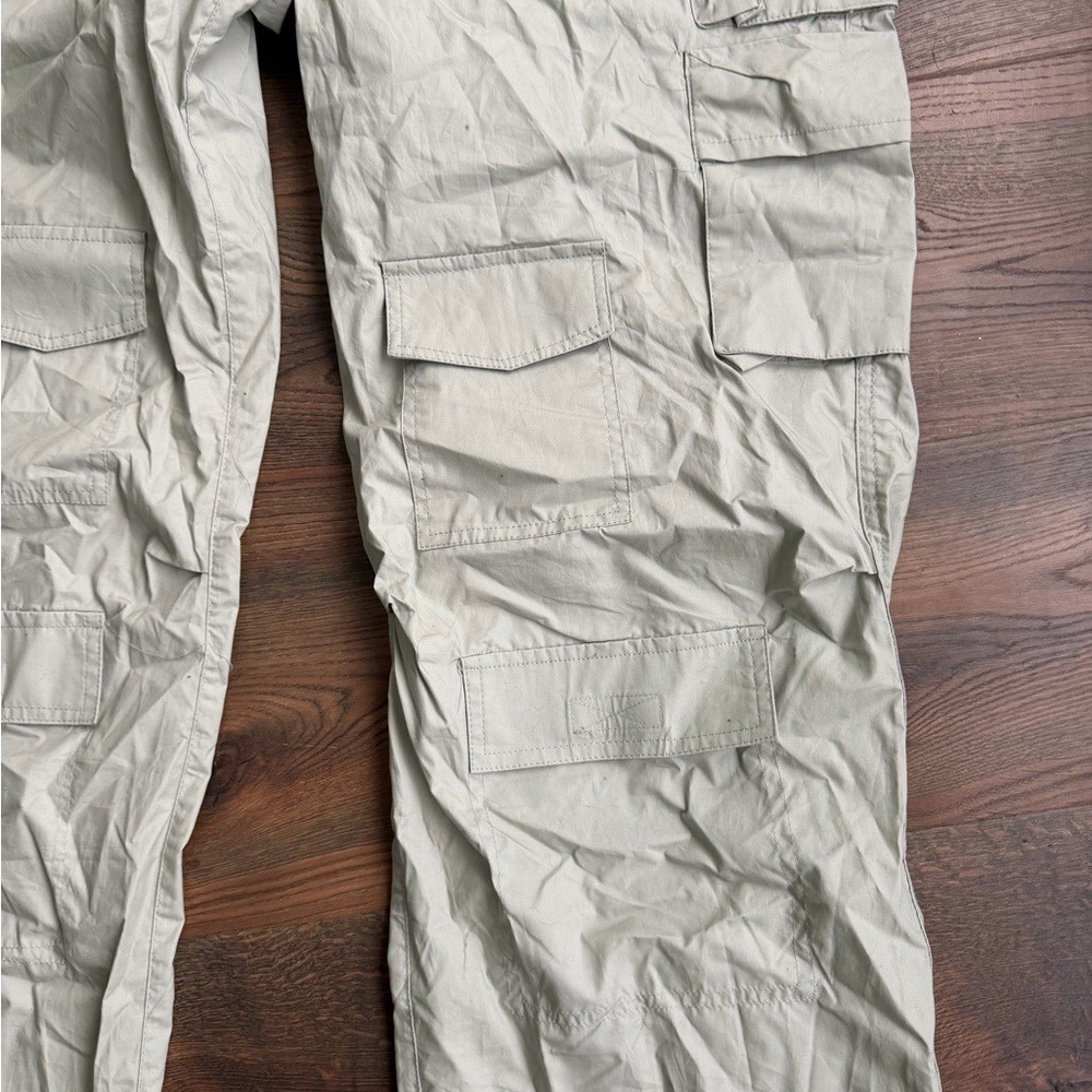NWT- Fashion Nova Sage Cargo Pants