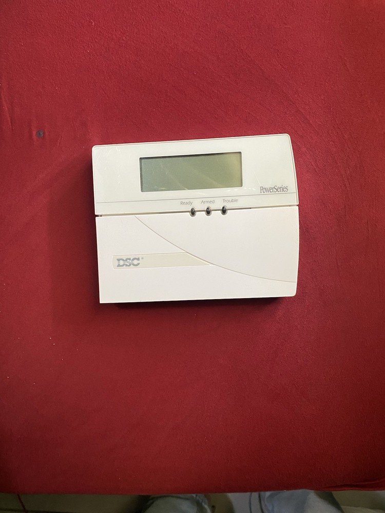 DSC PowerSeries LCD-5501ZHT Security Keypad Wired White Keypad Control