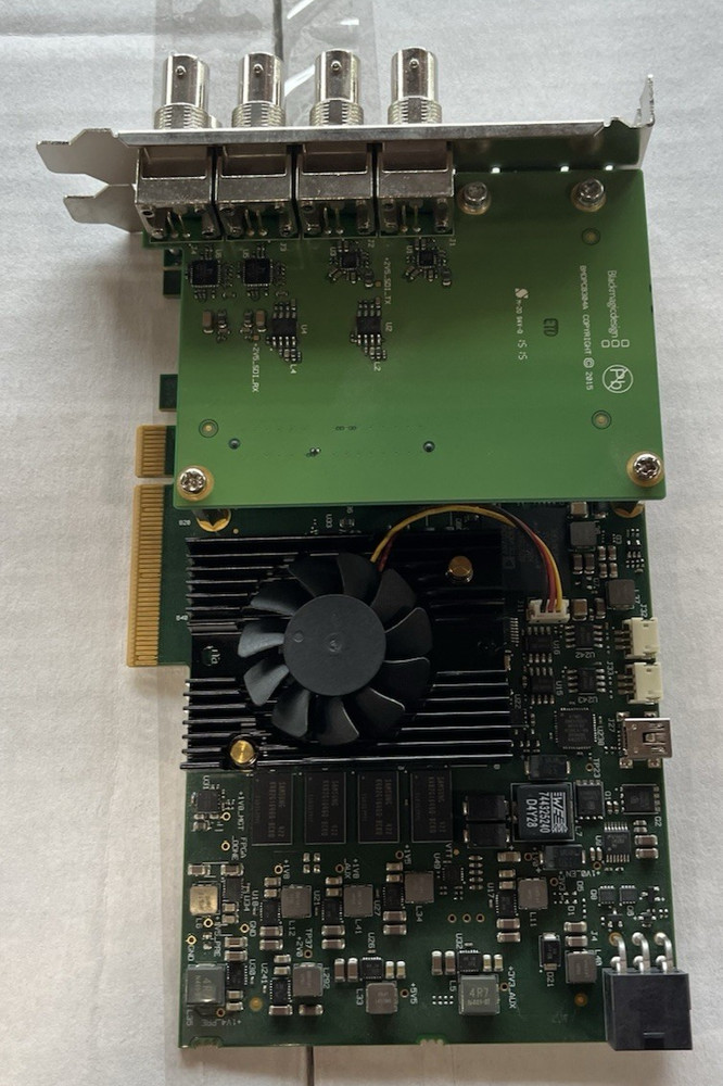 Blackmagic Design DeckLink Duo 2 BMDPCB211C PCIe Video Capture Card 4x SDI
