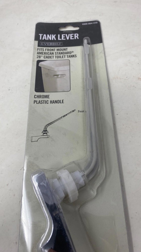 Everbilt Tank Lever Chrome Plastic Handle Fits Front Mount American Standard