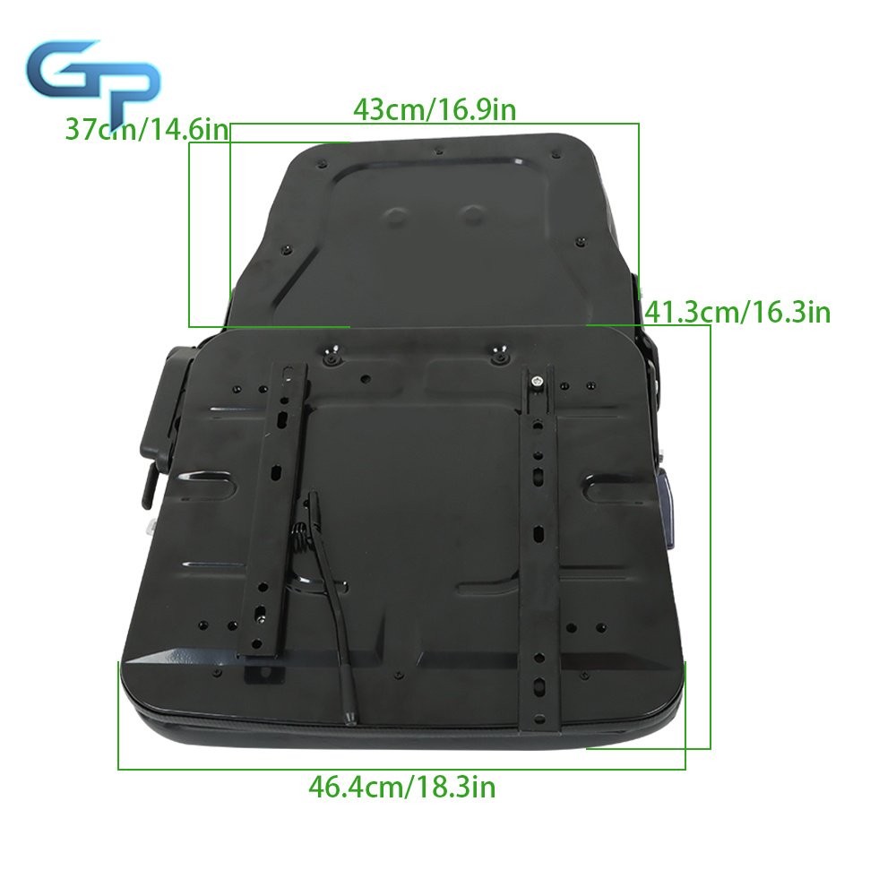 With Safety Belt Adjustable Forklift Seat For Tractor Loader Excavator Forklift