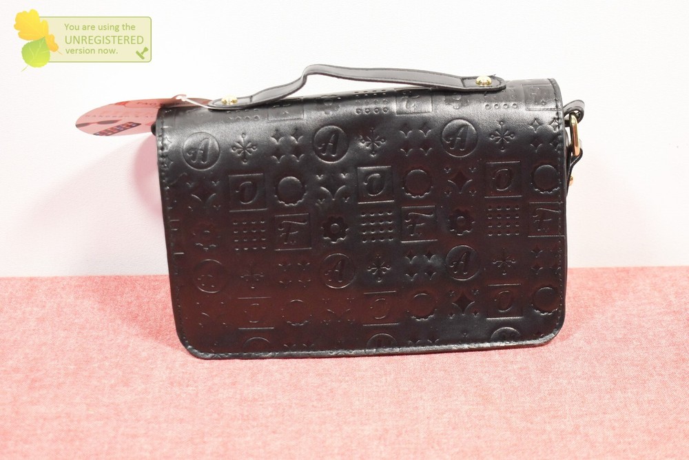 FAO Schwarz Fifth Ave. Handbag Black