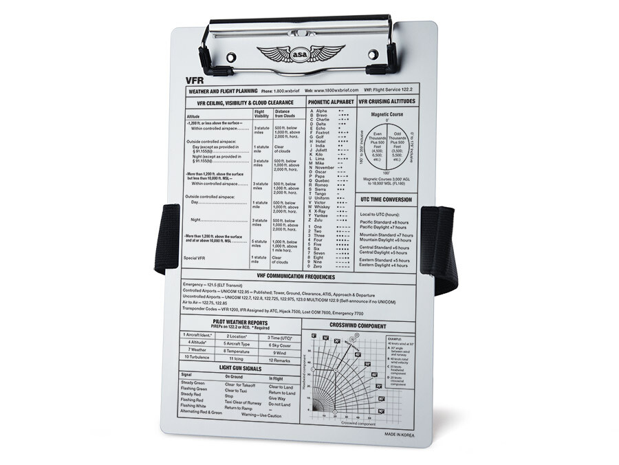 VFR Pilot Kneeboard - ASA-KB-1-A