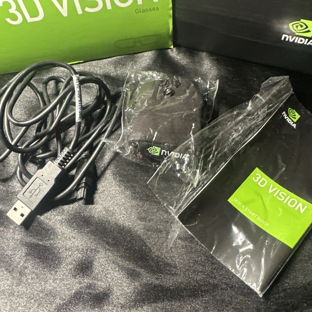 Nvidia 3D Vision Glasses Open Box Complete