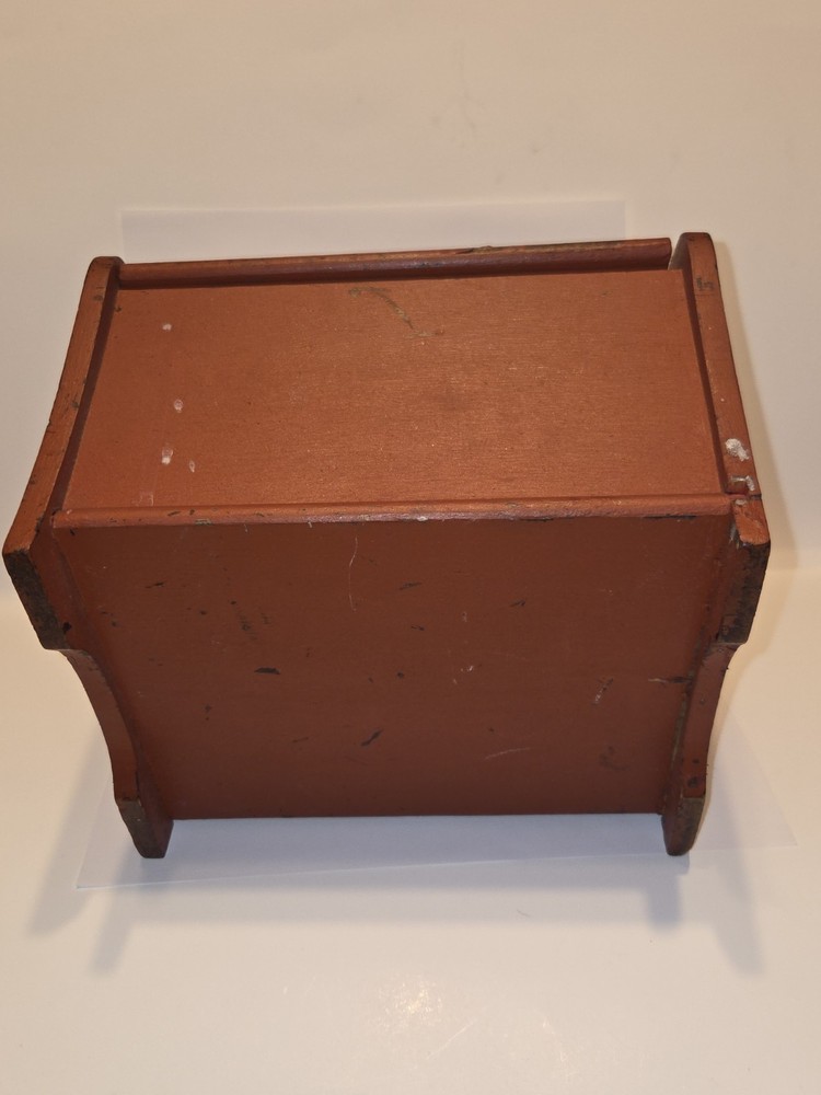 Vintage Wood Sewing Box