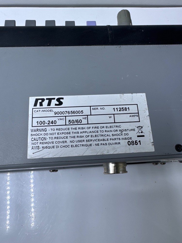 RTS Telex KP-32 90007656005 Position Intercom Keypanel