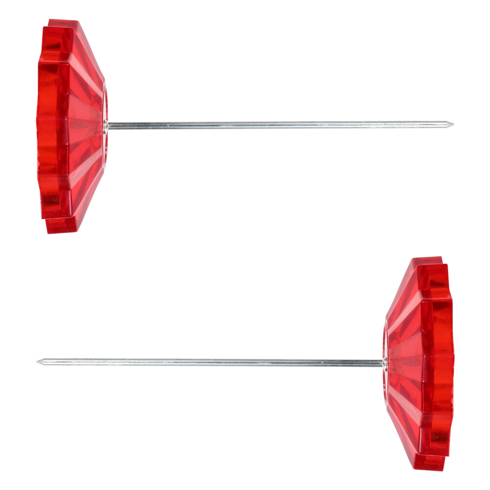 2PCS Message Memo Note Holder Spike Subpoena Fork Bill Desktop Stand Socket New