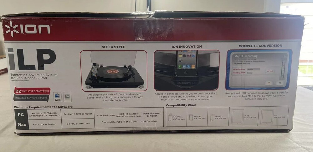 ION Audio ILP Turntable Conversation System for iPad, iPhone & iPod