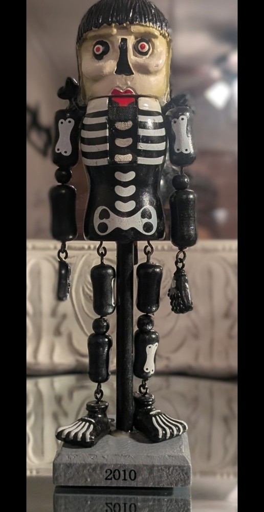RIP Target  Skeleton Jointed Nutcracker  2010 Limited Edition Early Number 14"