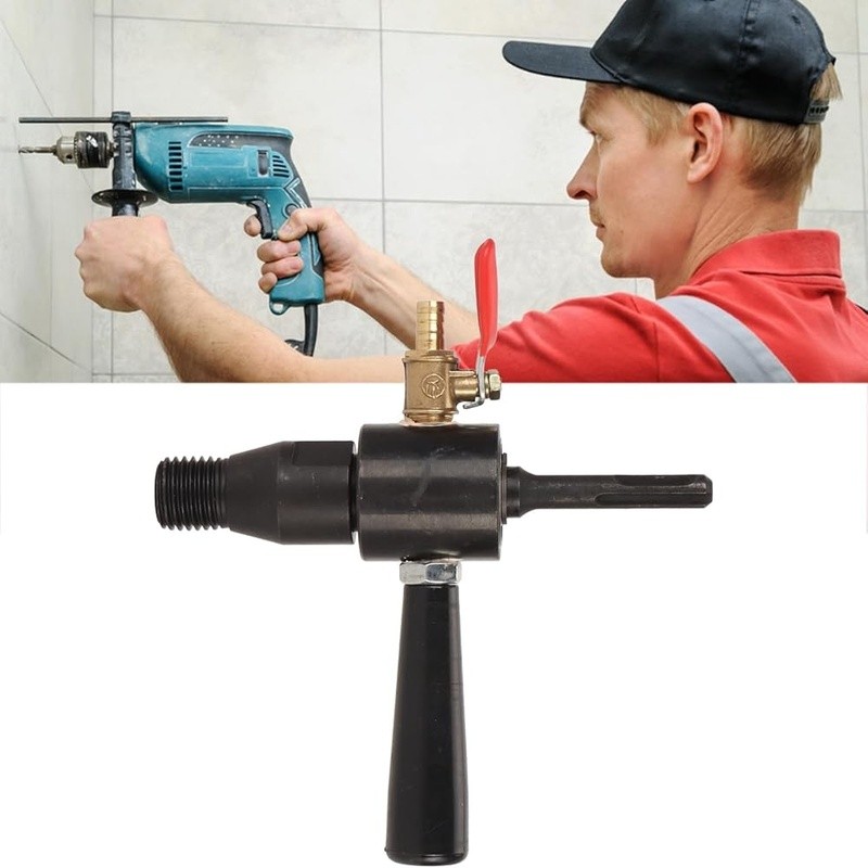 Electric Hammer Water Drill Adapter Pure Copper Efficient Multi-Purpose Tool New