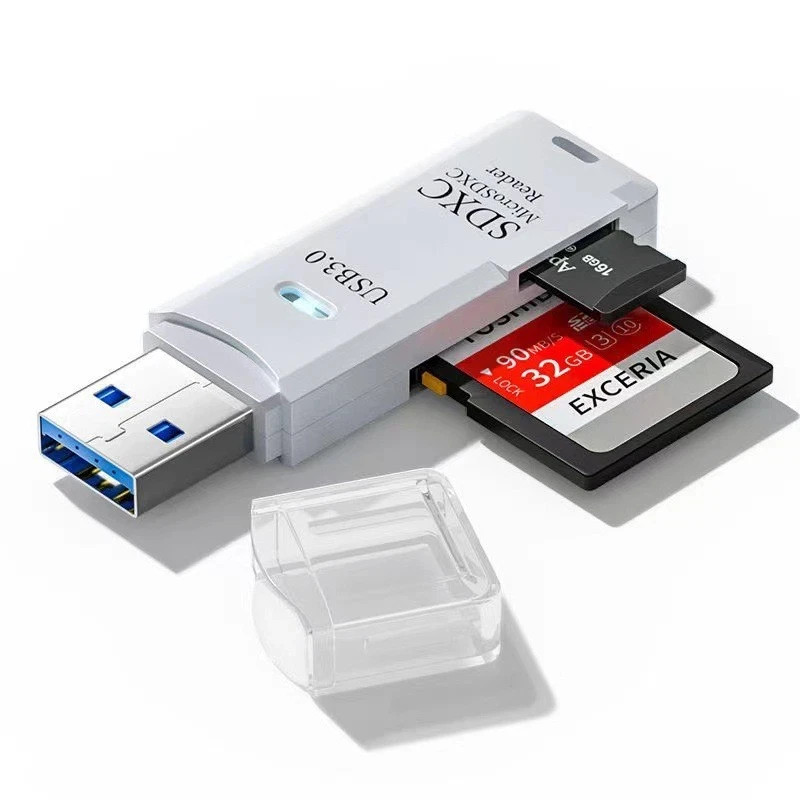 USB3.0 SD Card Reader for PC Micro SD Card to USB Adapter for Camera MemoryC***