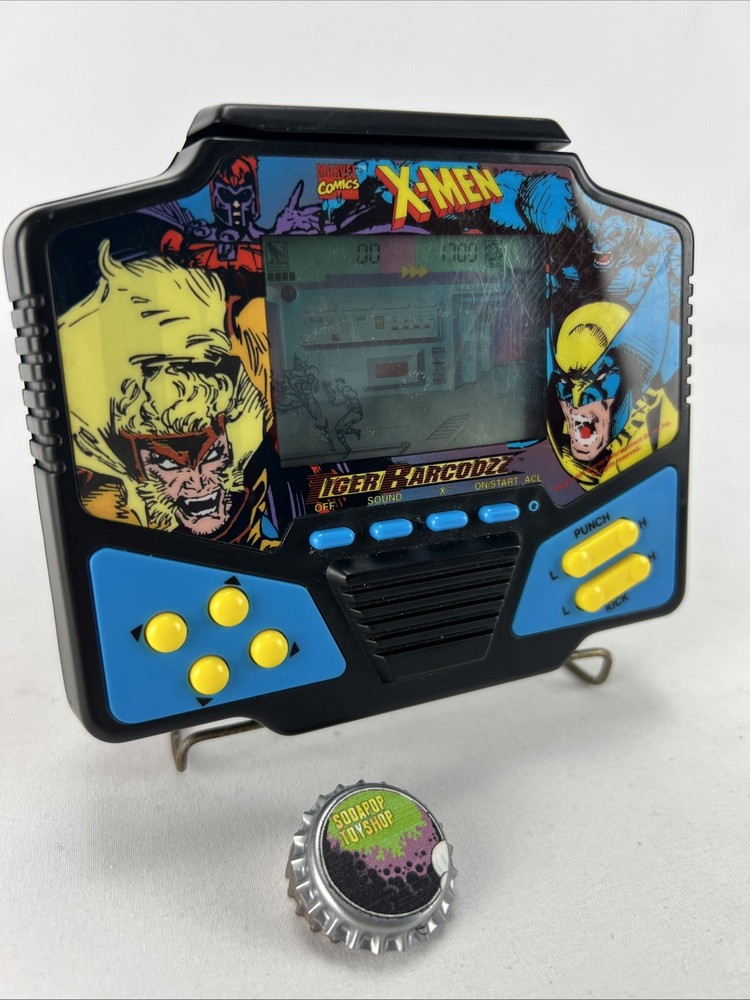 X-Men Handheld Tiger Barcodzz 1994 Marvel Working