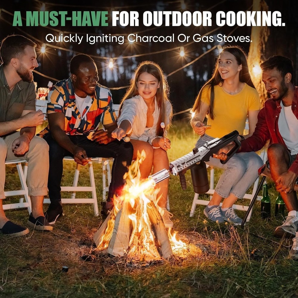 Certified Powerful Propane Torch Gun with Adjustable Flame Control