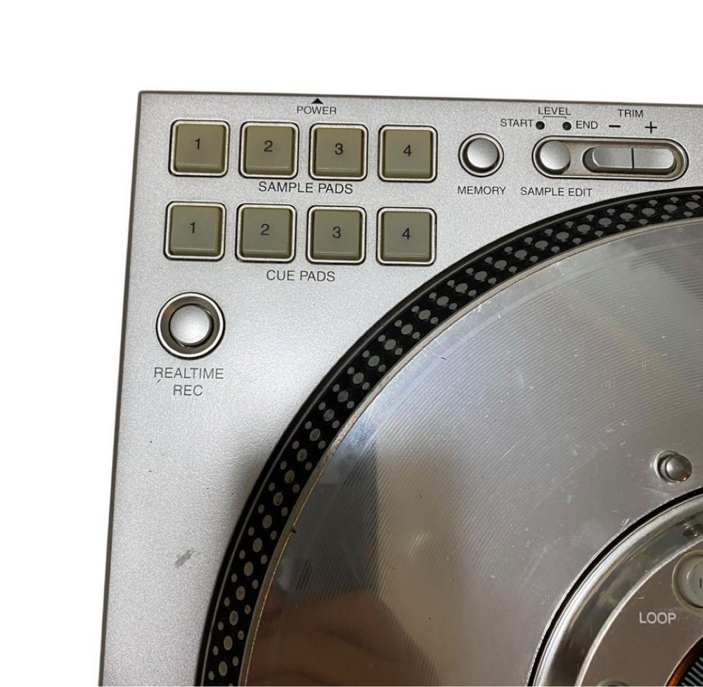 Technics SL-DZ1200 Silver Digital Direct Drive DJ Turntable System Working Used