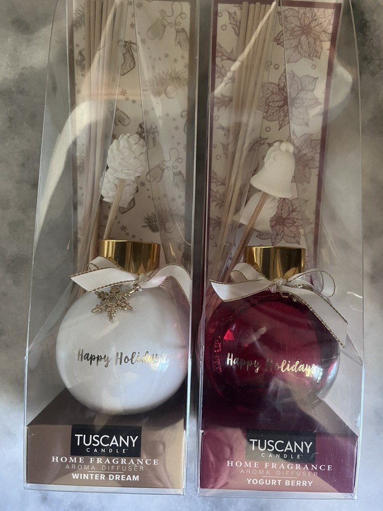 Tuscany - Christmas gift - home diffusers (2) ￼ yogurt berry winter dream