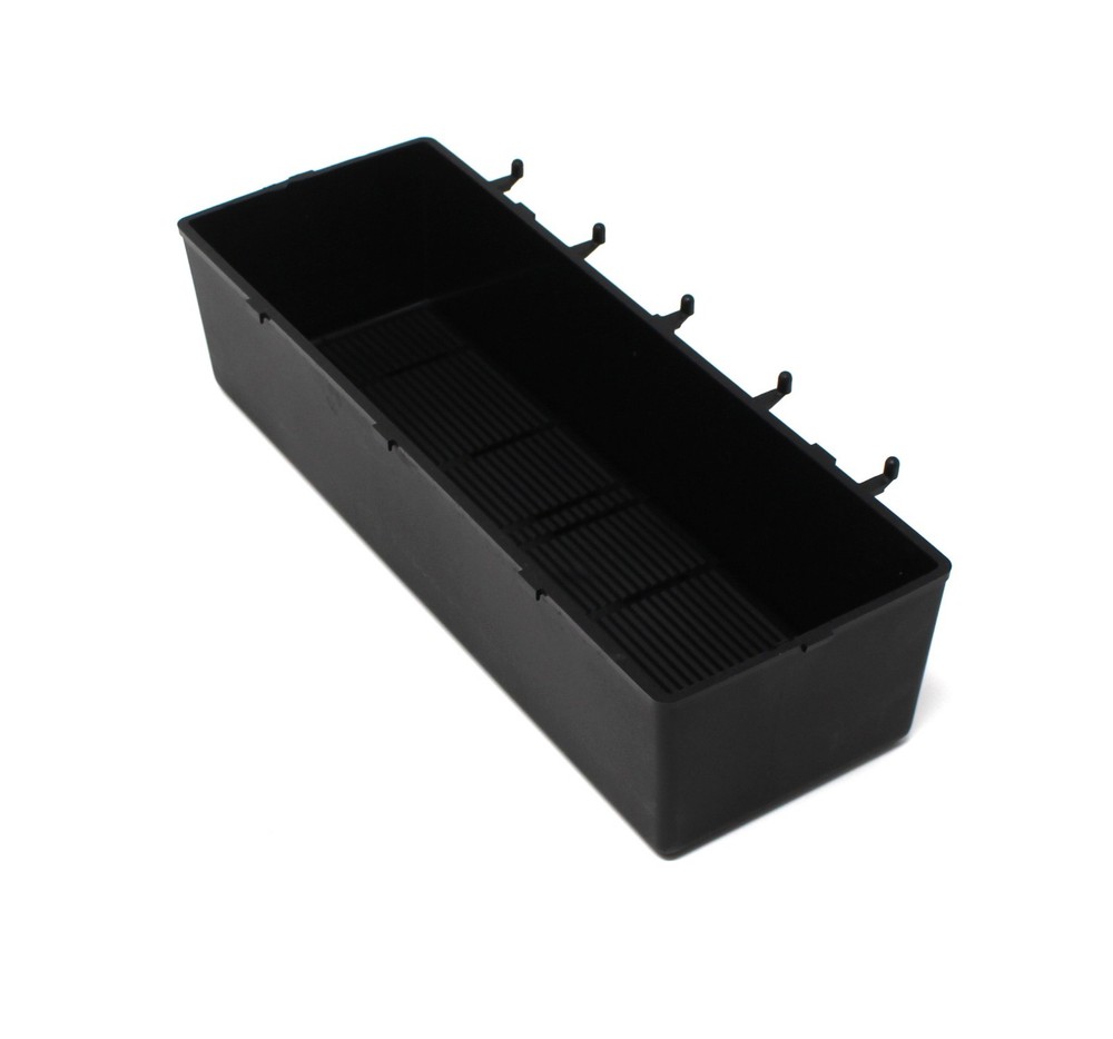 Plastic BLACK Parts Storage Bins Peg Tool Board Workbench PEGBOARD NOT INCLUDED