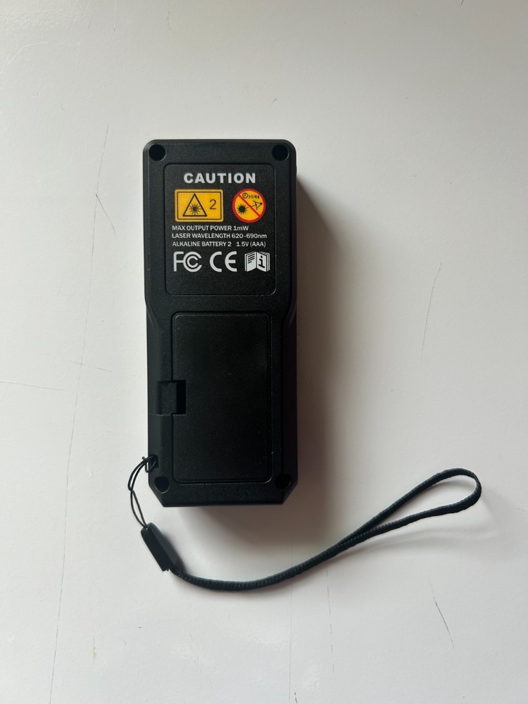 100m Electronic Laser Distance Range Finder Tool - VERY GOOD