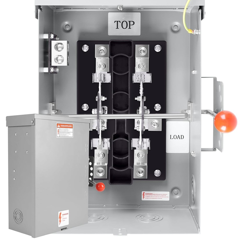 Durable 200A Double-Throw Switch | 48000W Rigorously Tested Power Solution