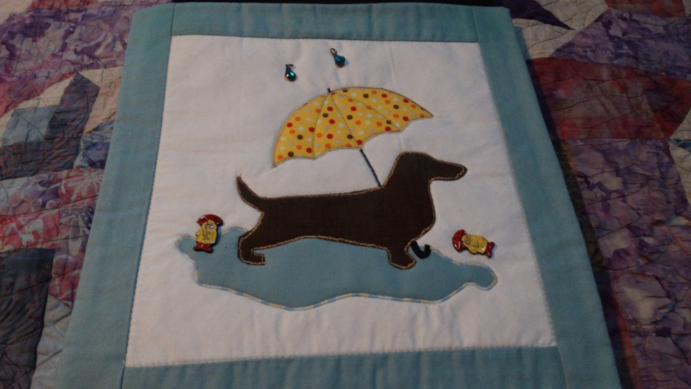 handmade quilted wall hanging