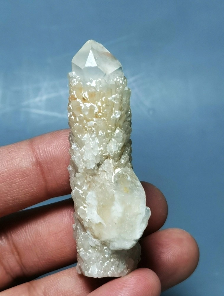 Rare Himalayan Quartz Crystal Cluster Specimen