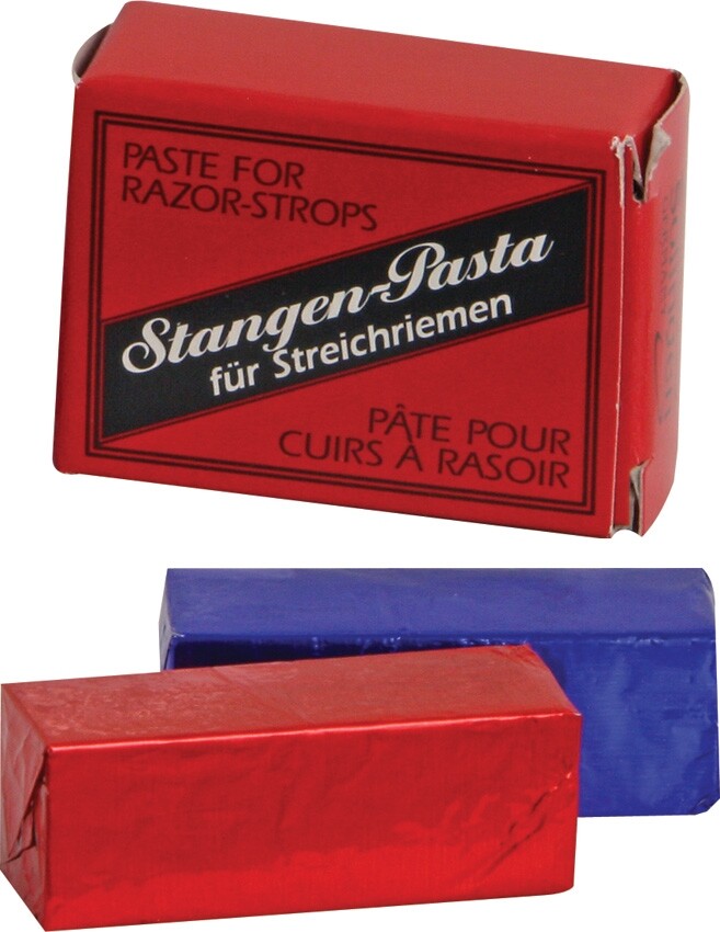 Herold Solingen Stagenpaste 2-Pack for Razor Strop Red Medium & Black Low Grinds