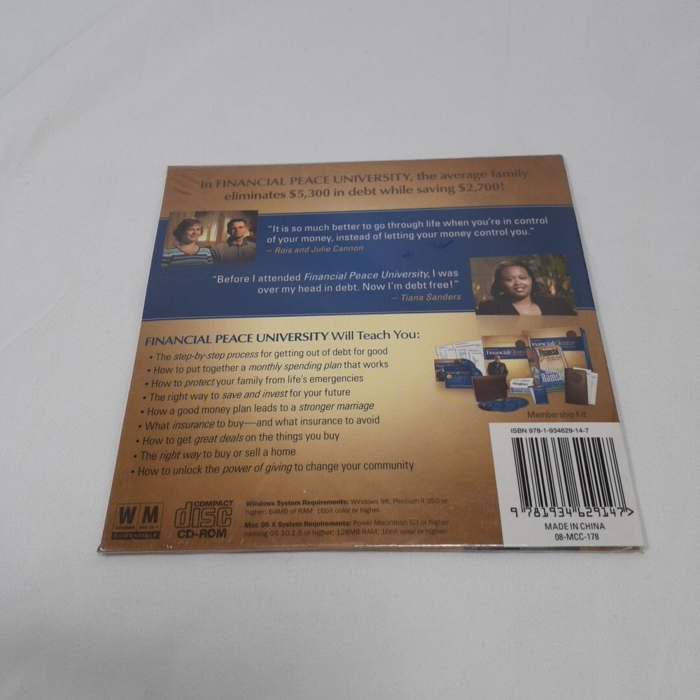 Dave Ramsey's Financial Peace University (CD-ROM, Windows, Mac)