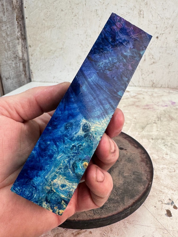 Stabilized Box Elder Burl Turning Blank | Duck Game Call | SBEB 1247