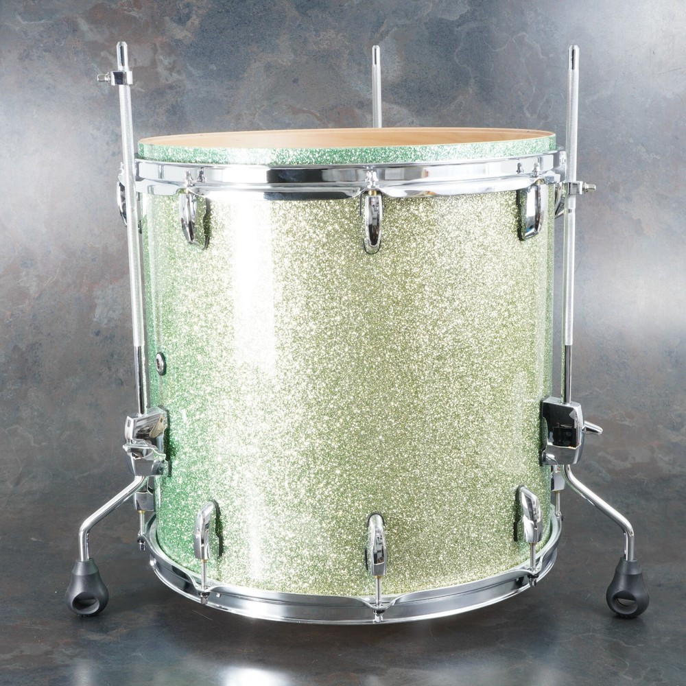 :Pearl Masters Maple Complete 16x16 Floor Tom Drum Shell - Absinthe Sparkle