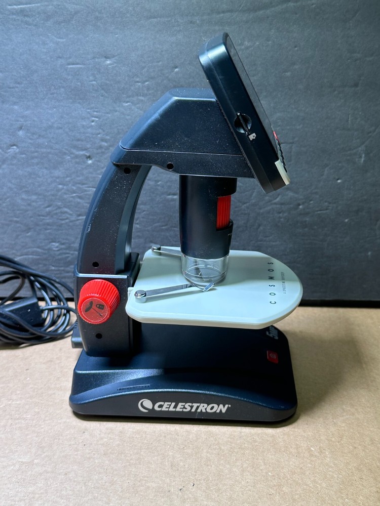 Celestron Cosmos, 5 MP Camera, LCD Digital Microscope. Tested!
