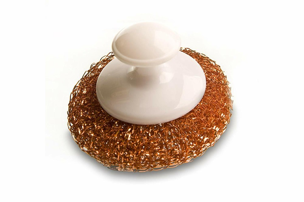 Lola Kopper Plus Wire Mesh Scourer with Knob