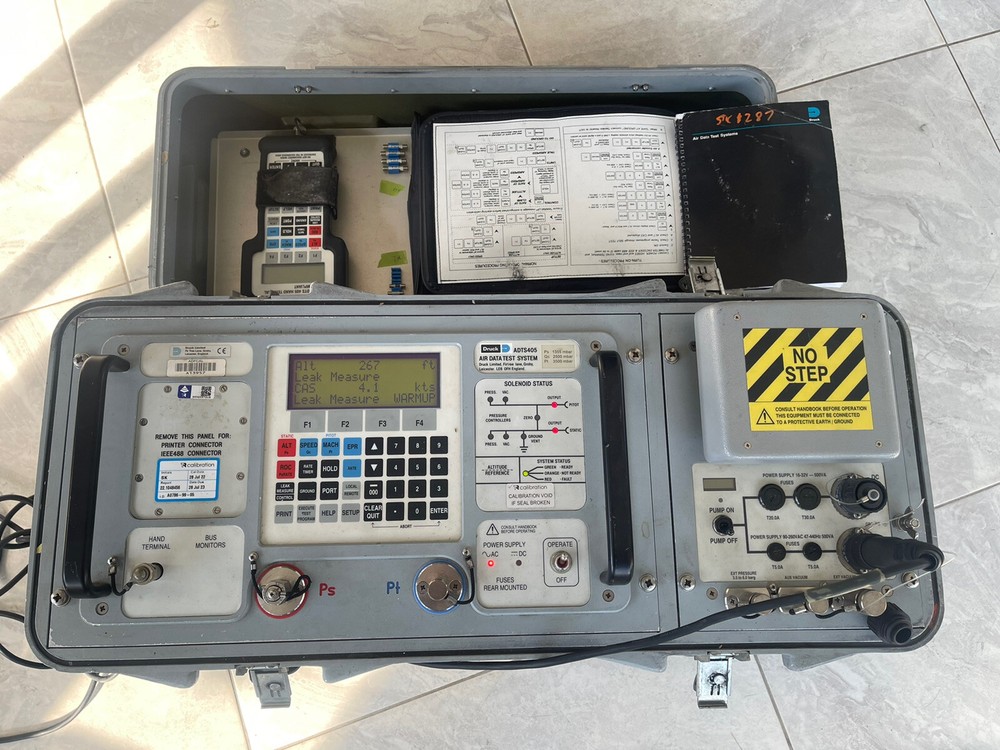 Druck ADTS405 Air Data Static Pitot Airspeed Altimeter Test System With Remote