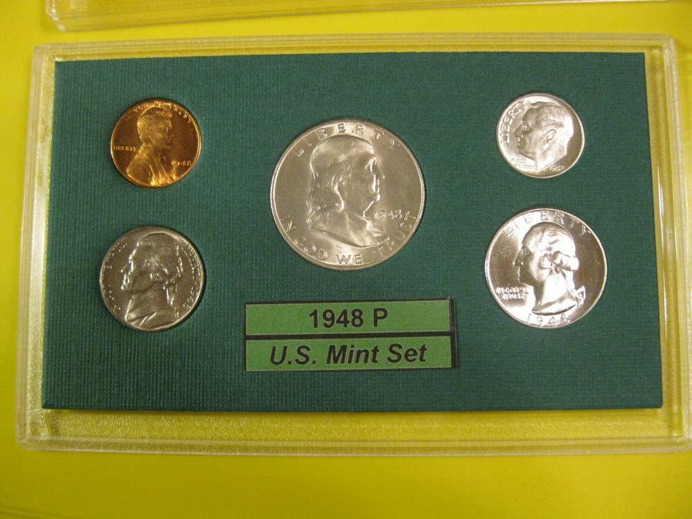 1948 P US Mint Set Brilliant Uncirculated!