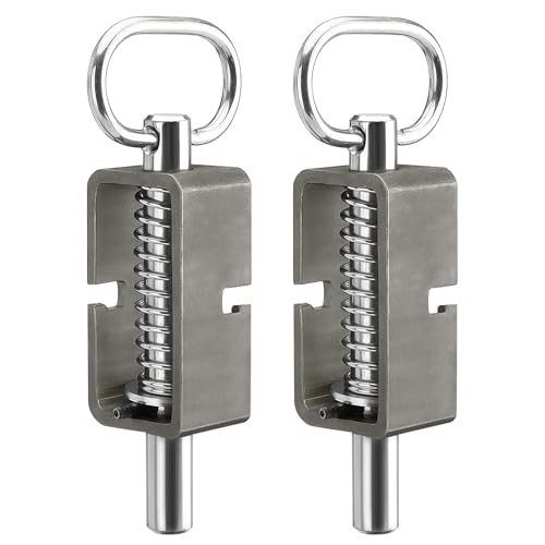 Spring Latch, Trailer Gate Latch, Heavy Duty Spring Loaded Gate Latch Pin,