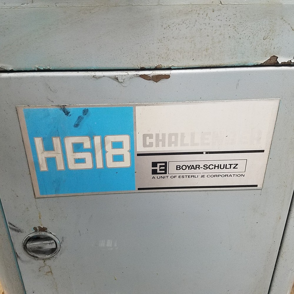 Challenger Boyar-Schultz H618, Handheld Surface Grinder, 240V 3PH - USED