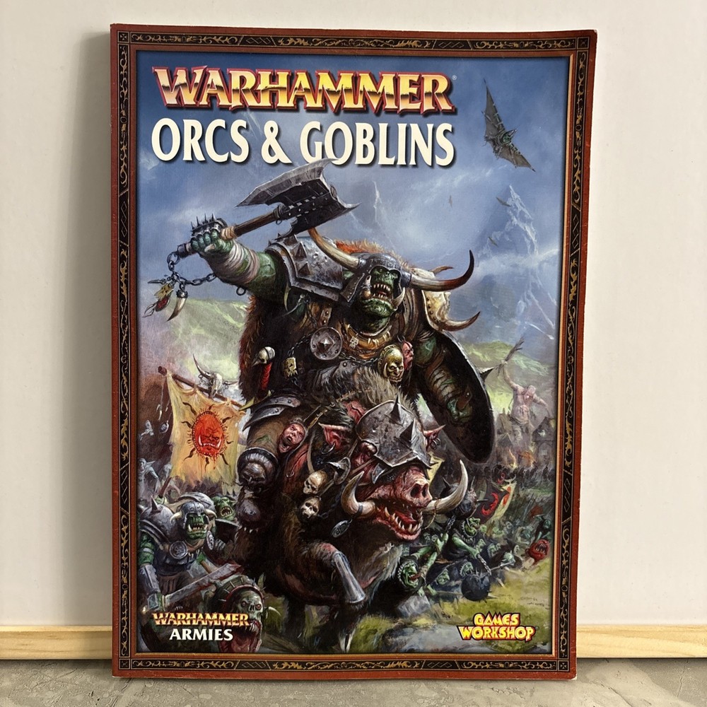 Warhammer Orcs & Goblins, Battle for skull pass, 2 x 40k chapter Book Bundle