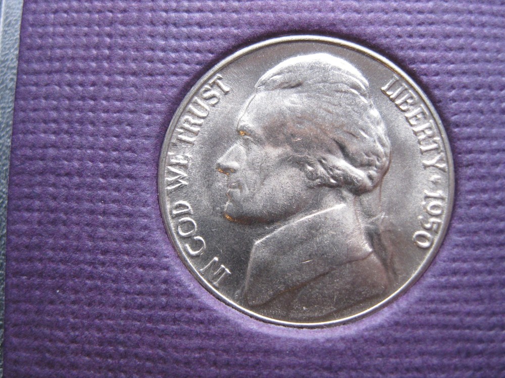 1950 D US Silver Mint Set Brilliant Uncirculated!