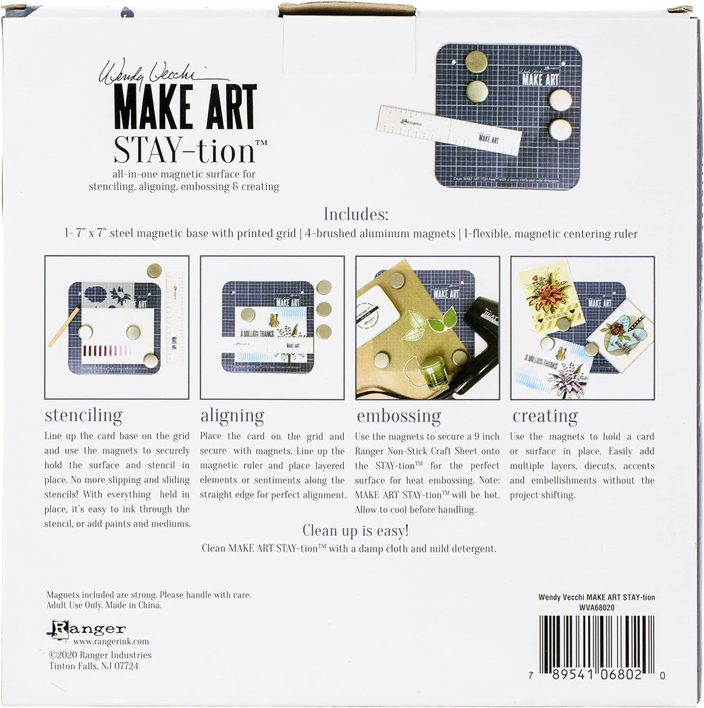 MAKE ART STAY-TION 7 INCH, None