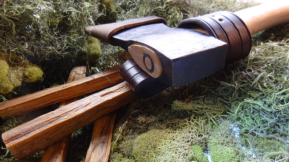 Leather Axe Belt Loop / Holster for Hatchet, Axe, Handmade