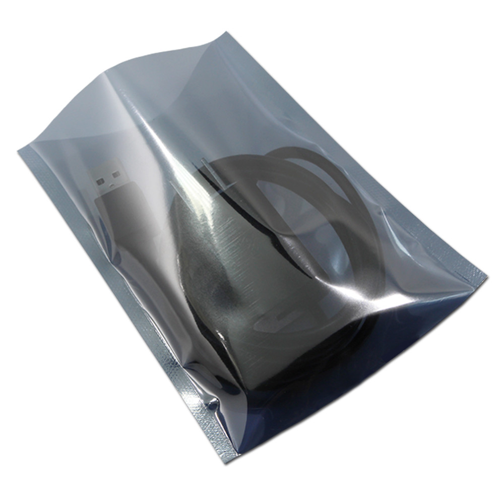 ESD Anti Static Shielding Bags Open Top For Electronics Shield Protection