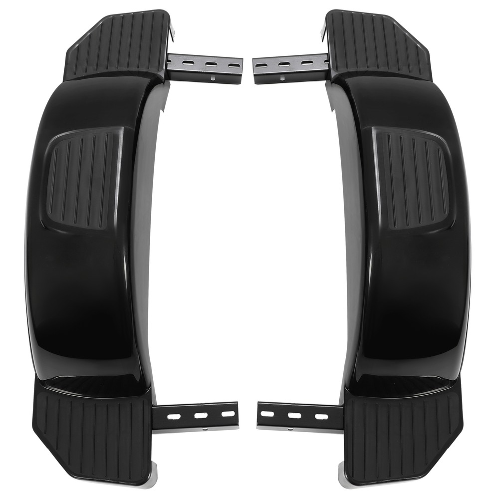 SET OF 2 (TWO) SINGLE AXLE TRAILER FENDERS FOR 13" WHEELS TIRES SKIRT BOAT