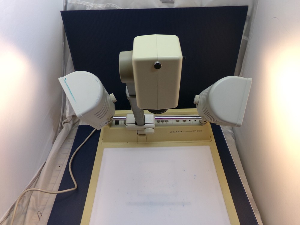 ELMO EV-308 VISUAL PRESENTER MAGNIFIER, DOCUMENT CAMERA