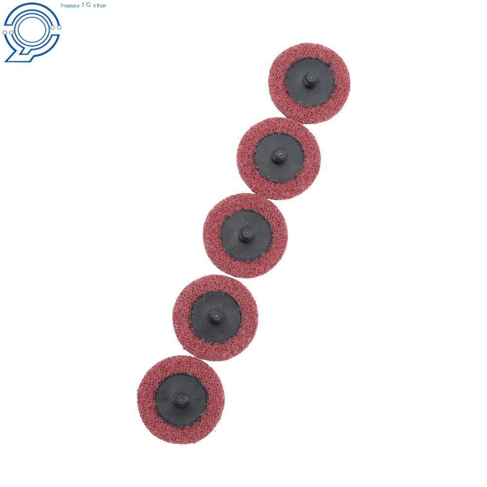 25Pcs 2 Inch Medium Abrasive Nylon Quick Change Surface Conditioning Discs