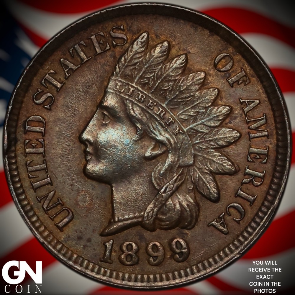 1899 Indian Head Cent Penny A2385