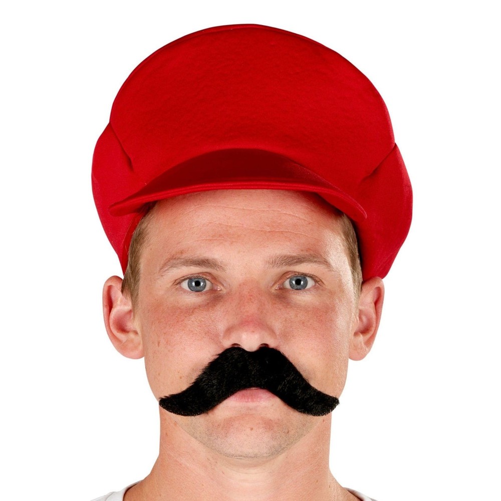 Moustache Single Pack Costume Accessory