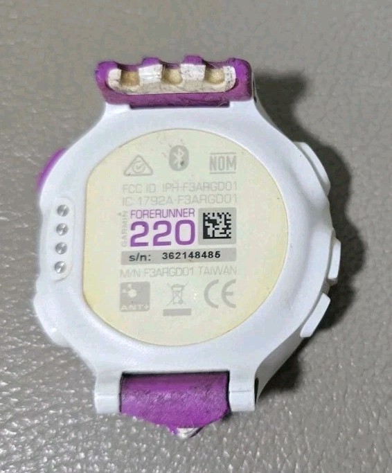 WORKING! Garmin Forerunner 220 Running Watch Fitness Tracker
