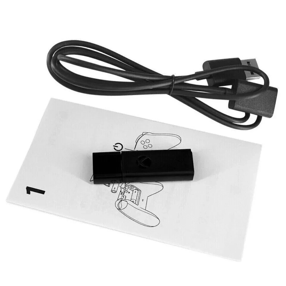 New OEM Microsoft Xbox One Wireless Controller Adapter for Windows PC