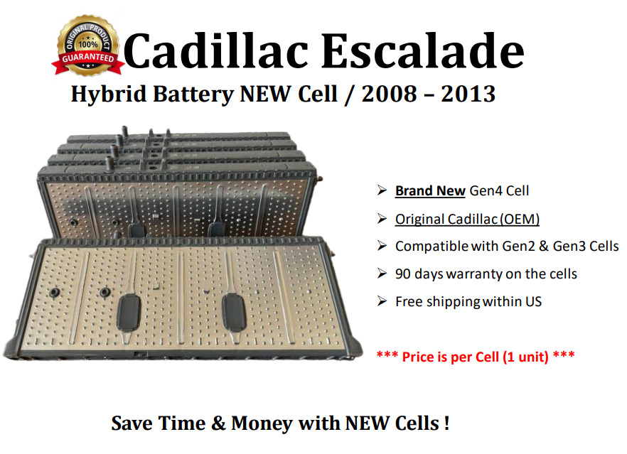 New Original Cadillac Escalade Hybrid Battery Module 2008 - 2013