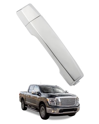 Passenger Door Handle, Compatible with 2004 Front Right Passenger Side Chrome